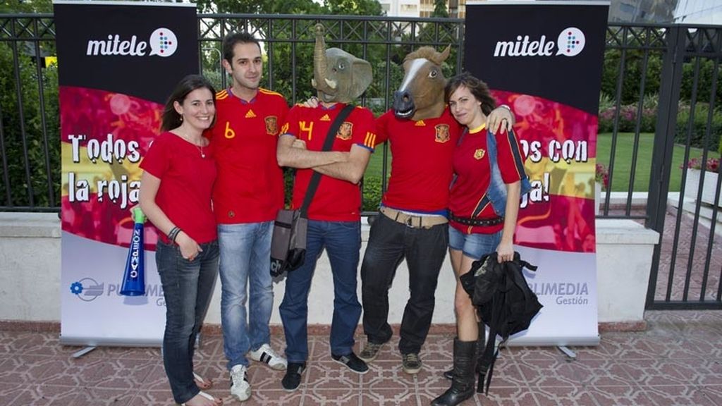 Publimedia organizó una fiesta de apoyo a 'La Roja'