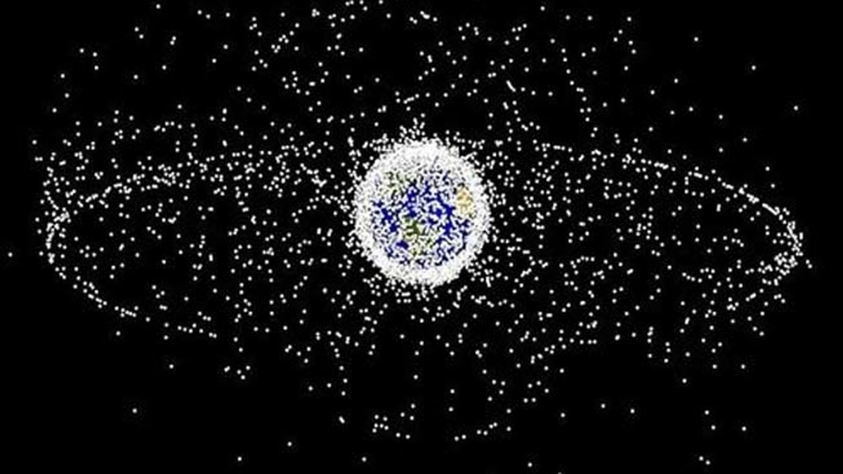 Habrá colisiones en órbita cada cinco años por la basura espacial