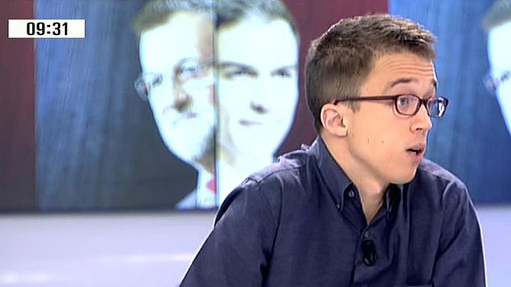 Íñigo Errejón: "Puede haber actores en la campaña que solo quieran hablar de Cataluña para evitar otras discusiones"