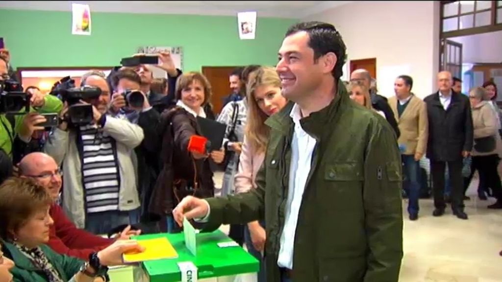El voto de Juan Manuel Moreno, del Partido Popular