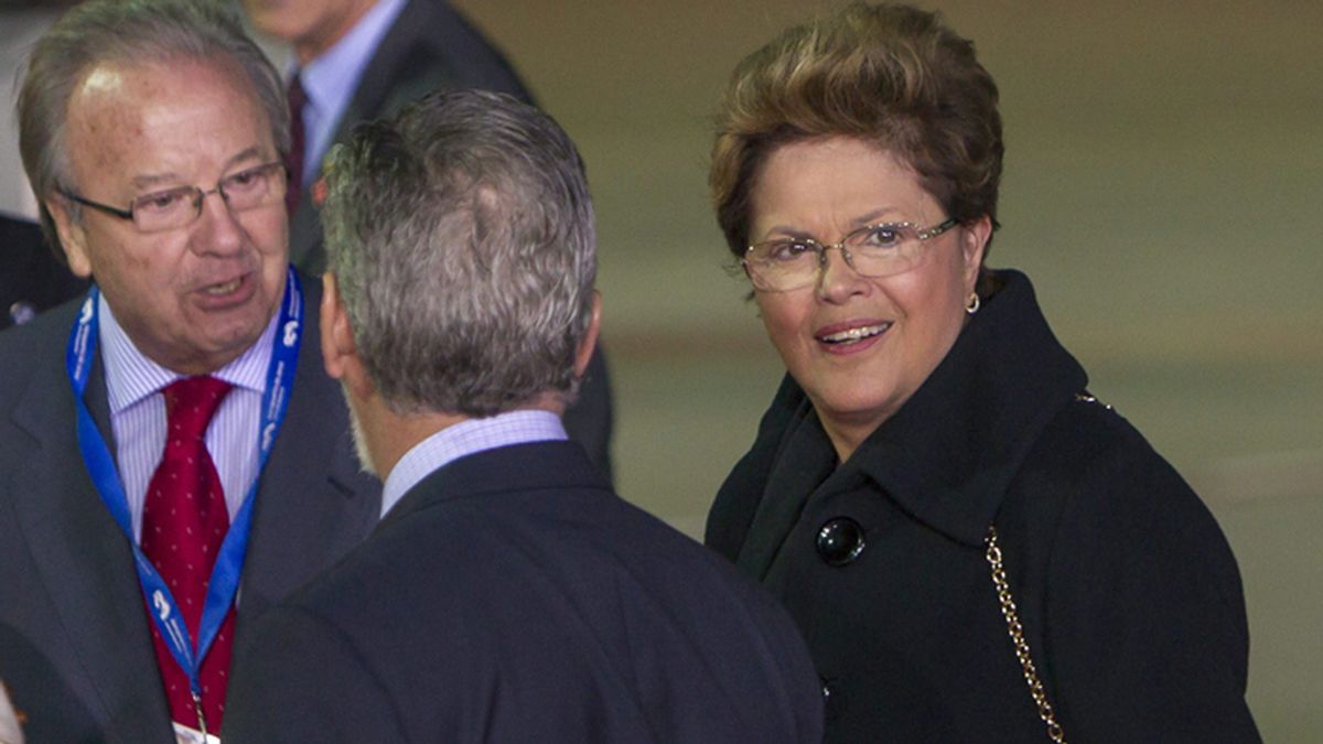 Llegada a Cádiz de la Presidenta brasileña, Dilma Rousself
