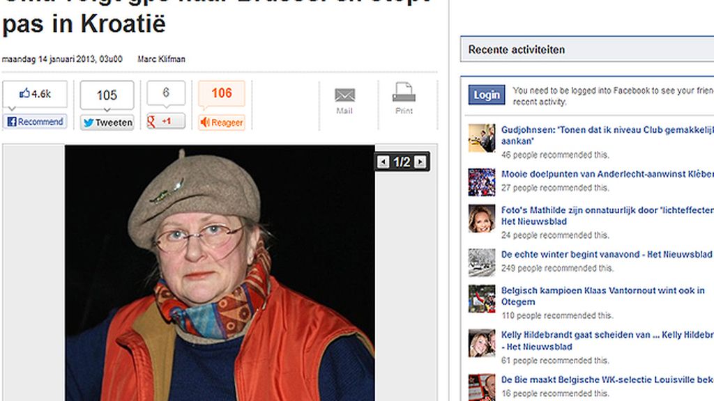 Sabine Moreau, ciudadana belga perdida por seguir al GPS