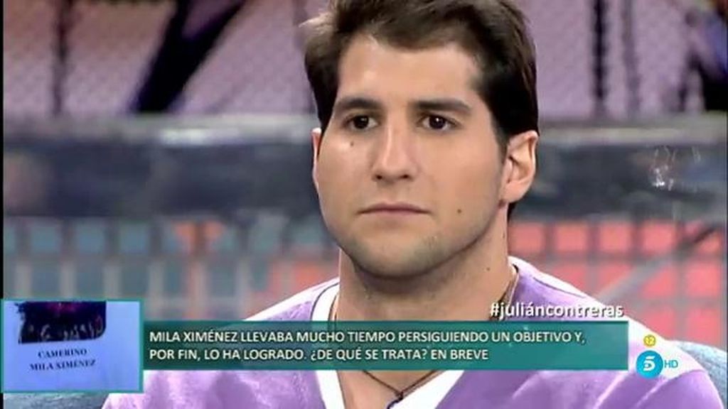 Julián Contreras: “No esperaba la llamada de mis hermanos, no tenemos contacto”