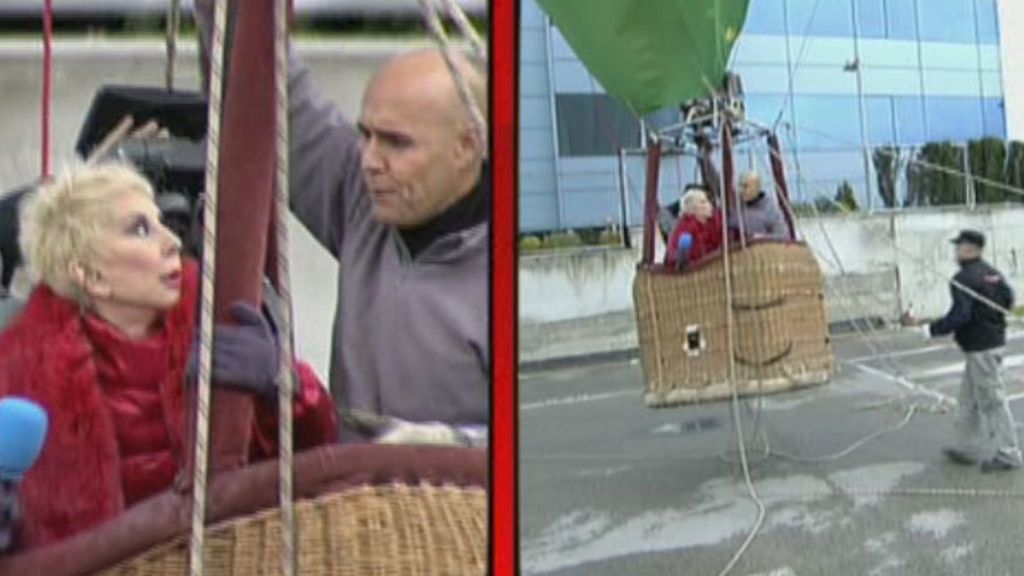 Vuelve a pisar el plató de 'Sálvame' al son de 'Soy un tsunami'