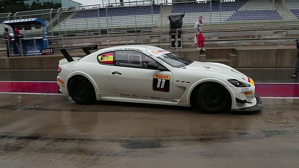 La lluvia, protagonista en el Trofeo Maserati