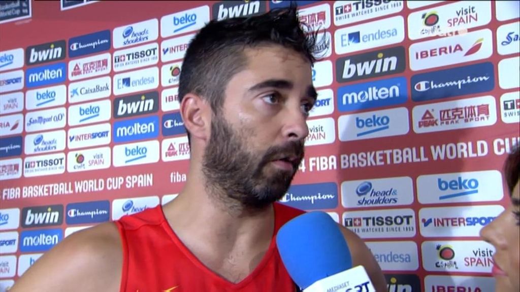 Navarro, tras la derrota de España: "No hemos preparado bien el partido"