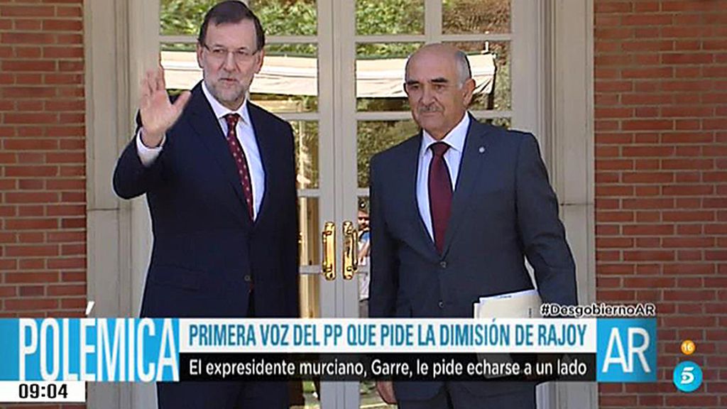 A. Garre, PP: "Que Rajoy de un paso atrás es un clamor mayoritario dentro del partido"