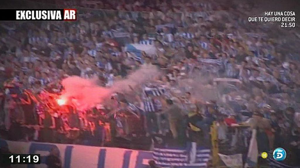 'Frente Atlético' y los 'Riazor Blues', enfrentados por la ideología 'Frente Atlético' y los 'Riazor Blues', enfrentados por la ideología