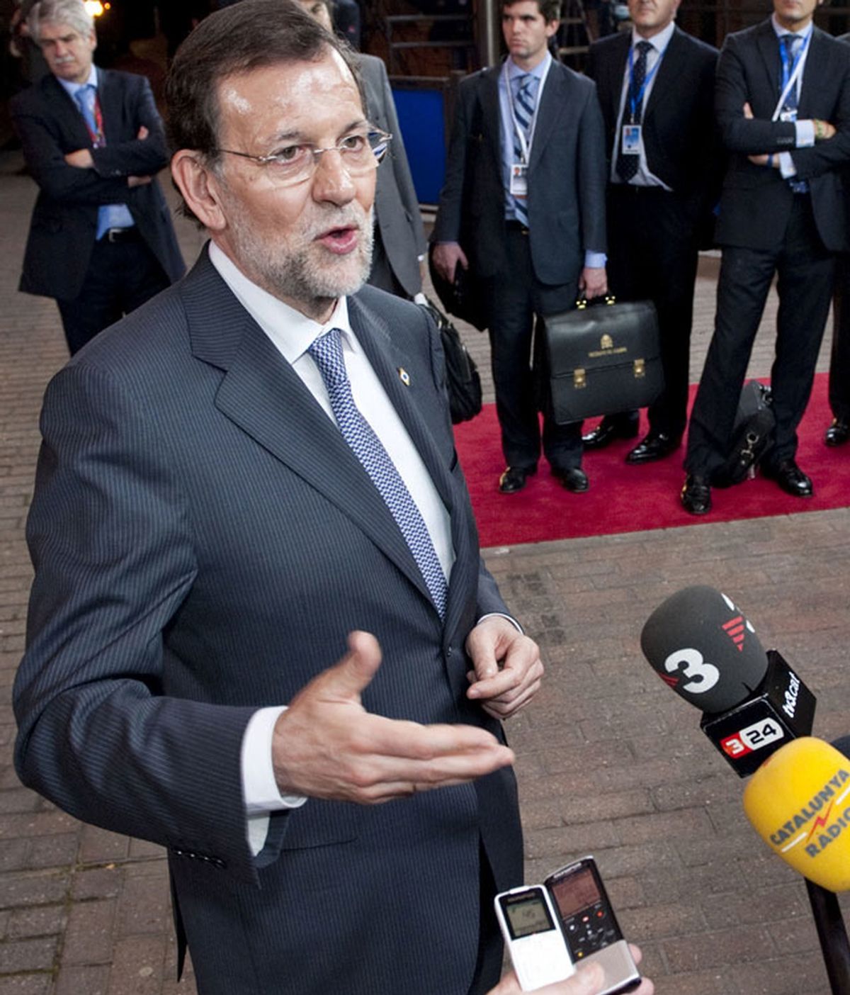 Mariano Rajoy tras las cumbre europea