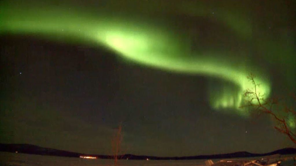 El desafío de ver auroras boreales, conseguido