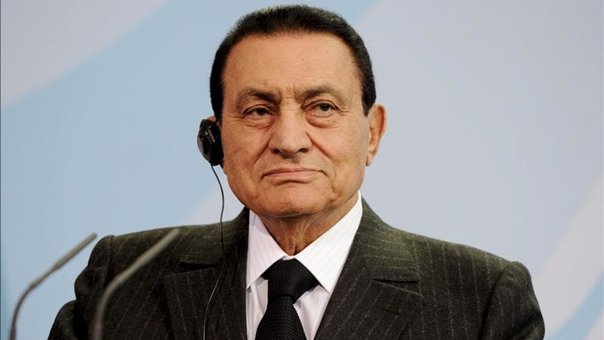 El expresidente de Egipto Hosni Mubarak. EFE/Archivo