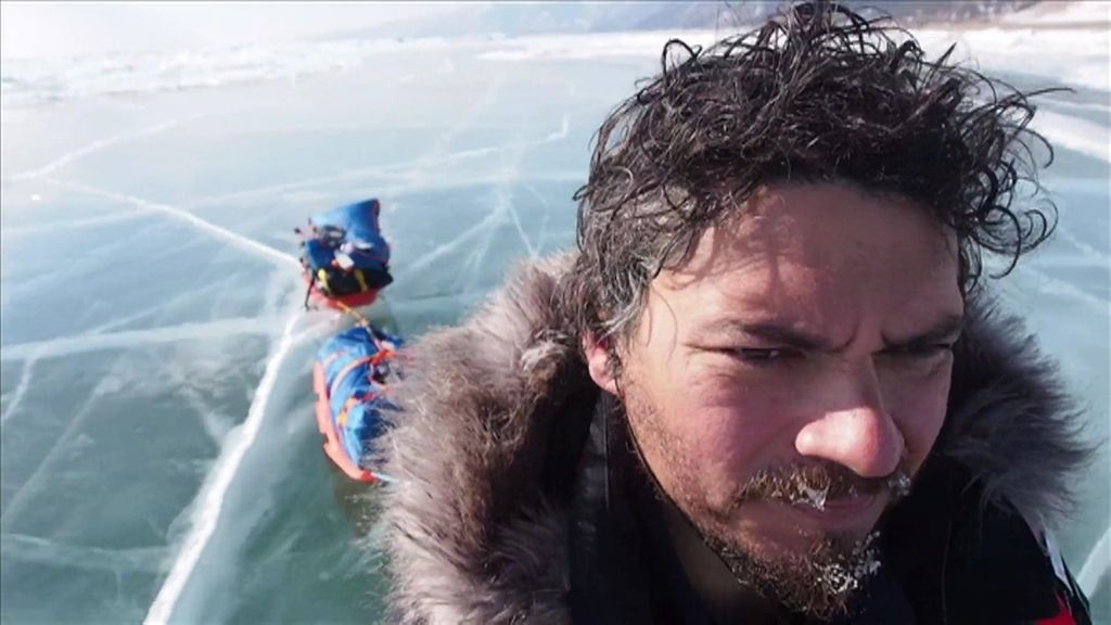 Paco Acedo cruzó en solitario el lago Baikal: "Todo lo que podía salir mal, salió"
