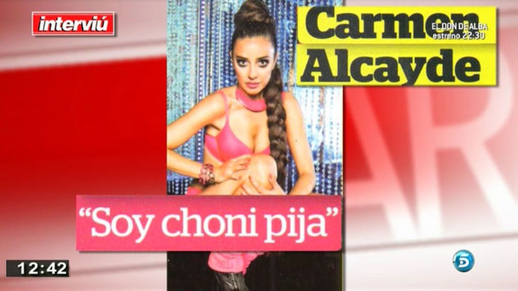 La colaboradora de 'AR' se define como 'choni -  pija' en 'Interviú'