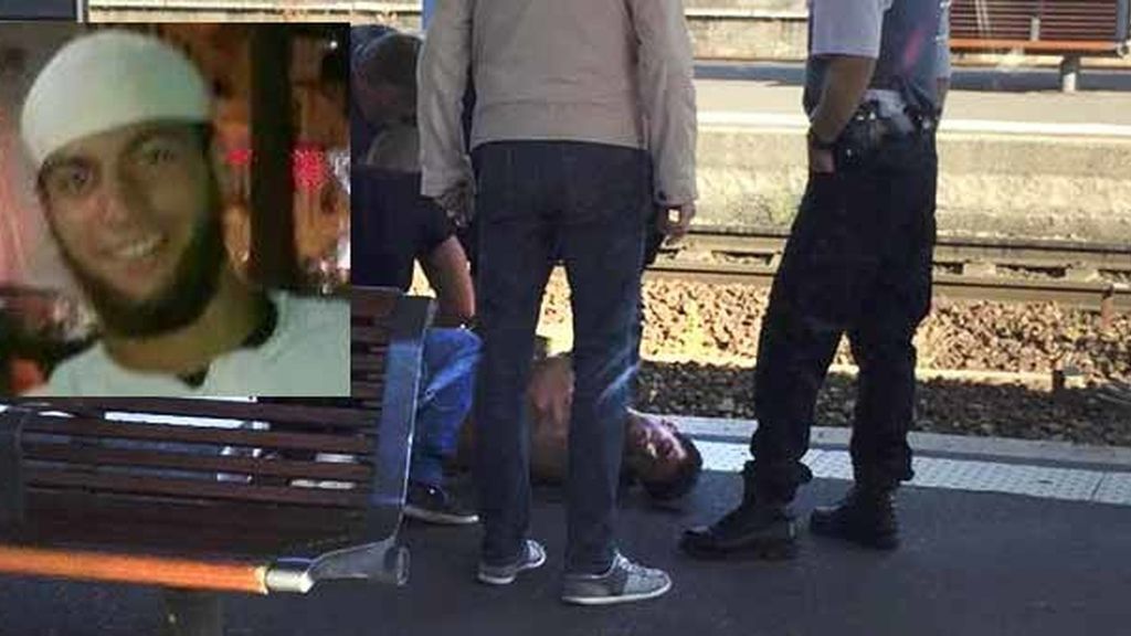 Así interceptaron tres estadounidenses en el tren Ámsterdam-París al terrorista marroquí