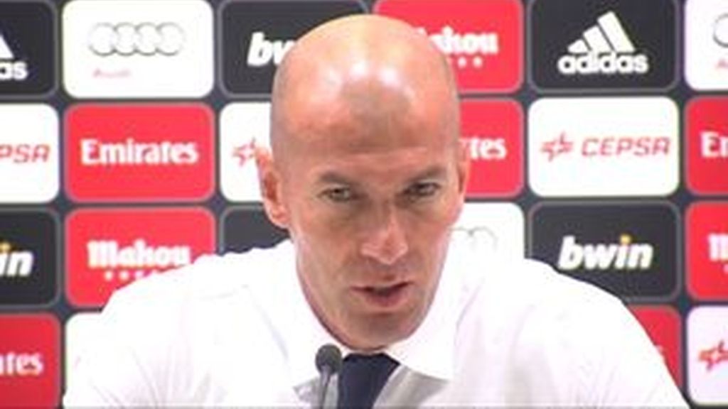 Zidane: “Yo creo que las cosas en el primer equipo están bien hechas”