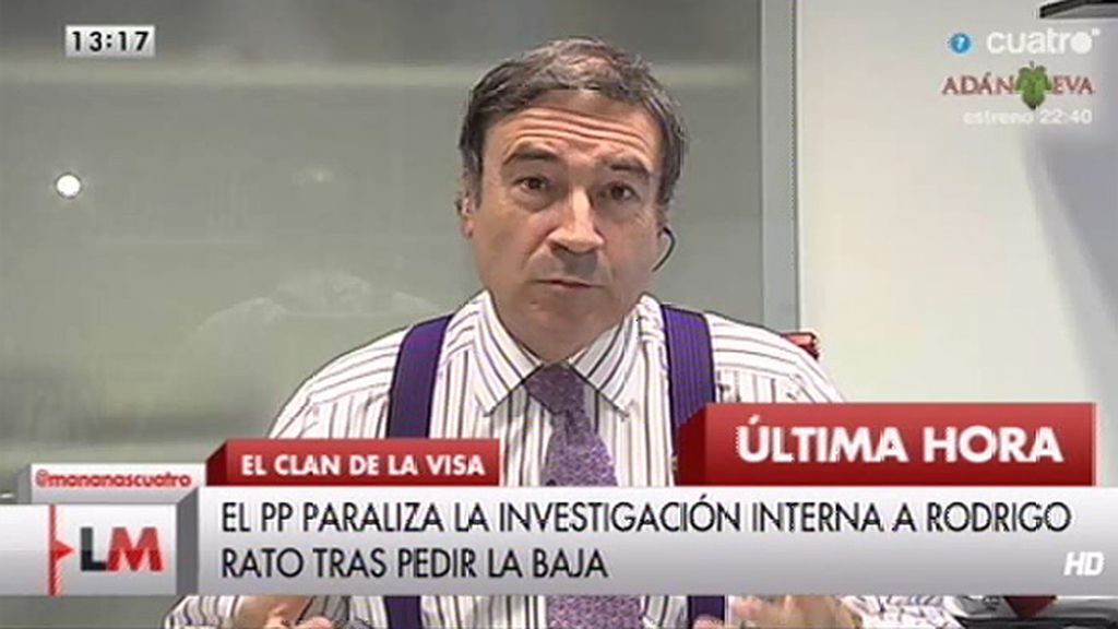 Pedro J.: "Rajoy debe dar explicaciones a sus militantes y a los ciudadanos"