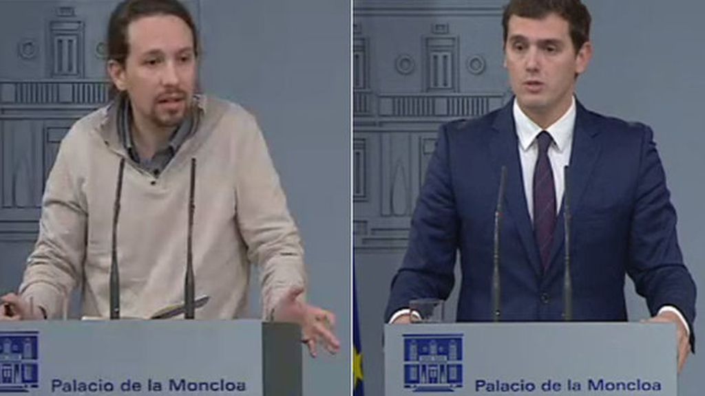Podemos y Ciudadanos tiran la pelota sobre el tejado del PSOE