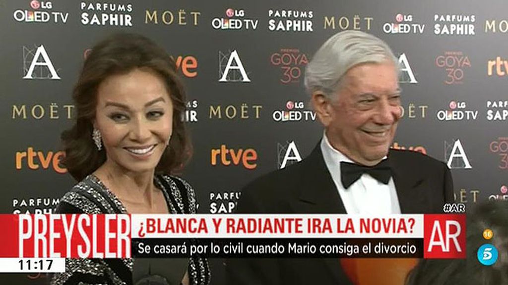 Isabel Preysler, imagen de una tienda de novia ¿cogerá ideas para su vestido?