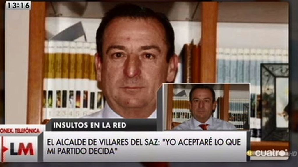 José Luis Valladolid, alcalde de Villares del Saz niega ser machista: "Tengo 11 mujeres en el ayuntamiento"