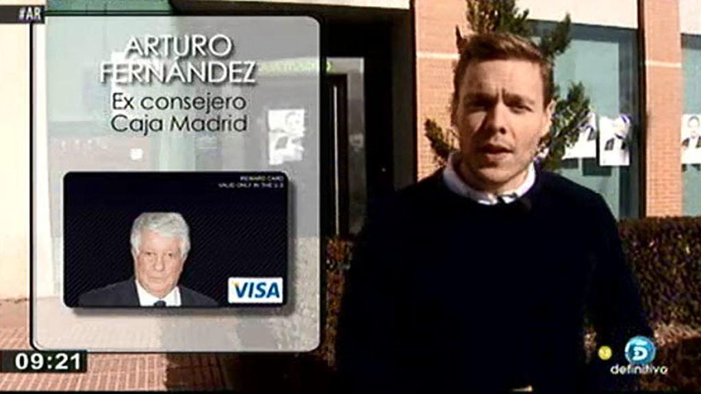 Los gastos de Arturo Fernández con su tarjeta black