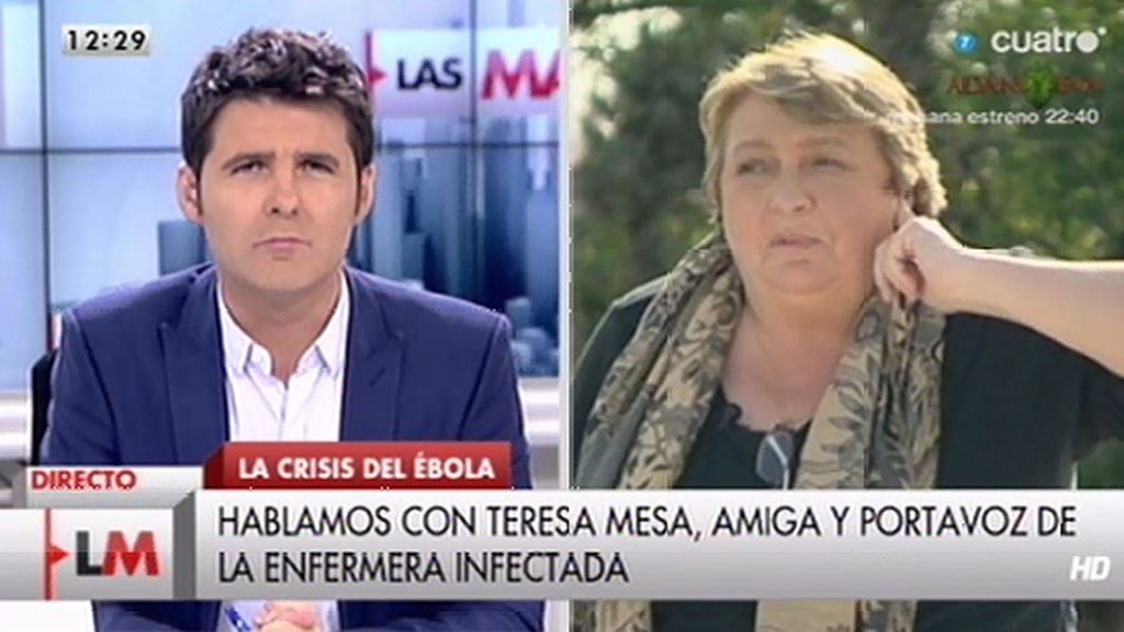 Teresa Mesa: “Hay que depurar responsabilidades”