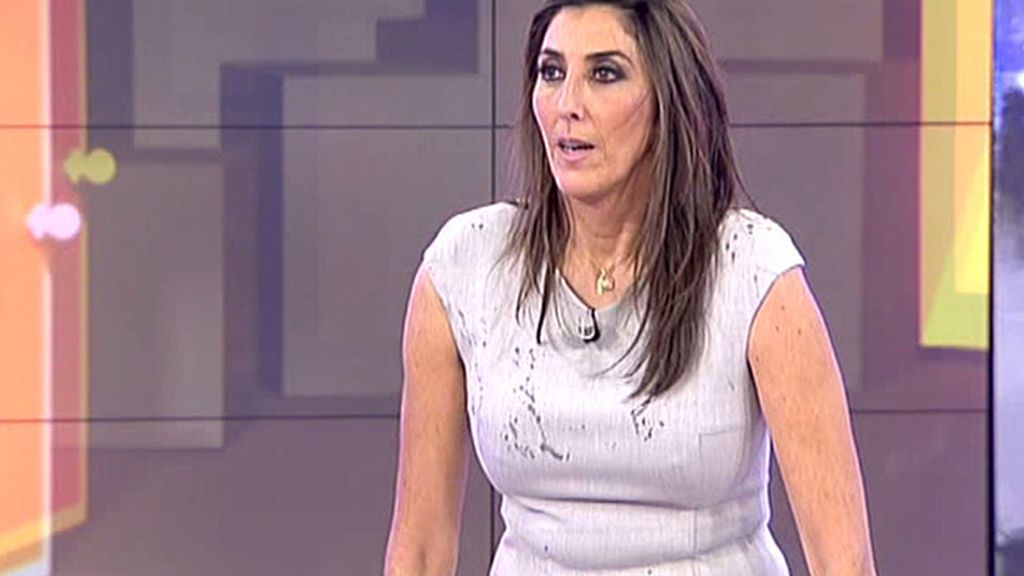 Inundando el plató de 'Sálvame'