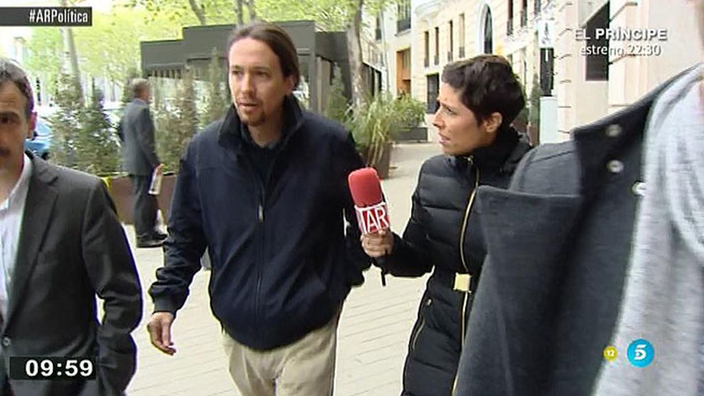 Iglesias, ajeno a la caída de Podemos en las encuestas: "Esa encuesta nos sitúa como primera fuerza"