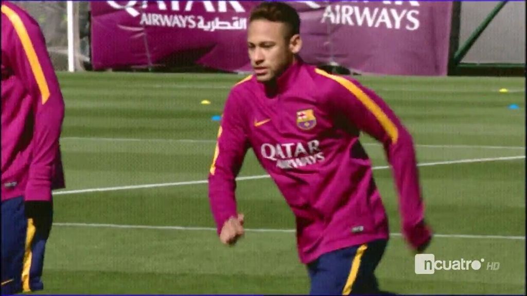 Neymar ya está de vuelta en Barcelona después de sus vacaciones