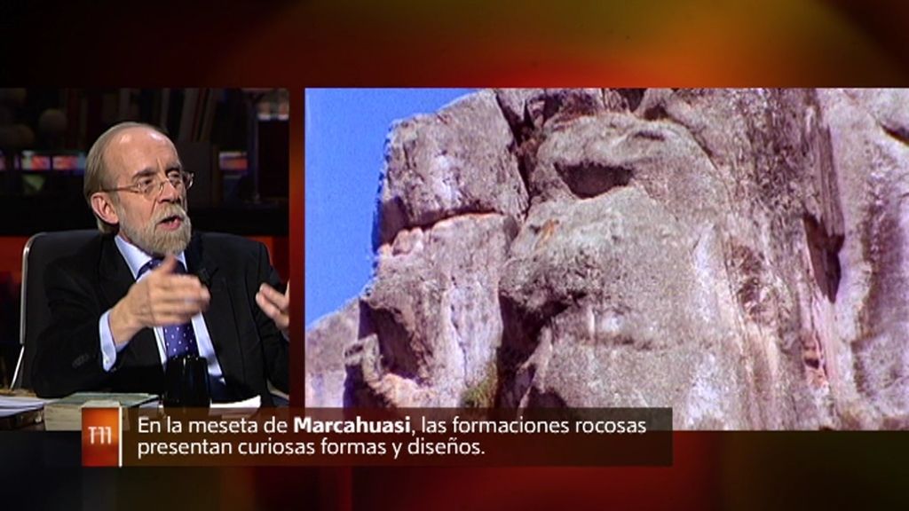 La meseta Marcahuasi en Perú presenta rocas con formas humanoides y animales