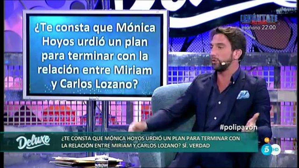 El plan de Mónica Hoyos para destruir la relación de Carlos Lozano y su novia Miriam