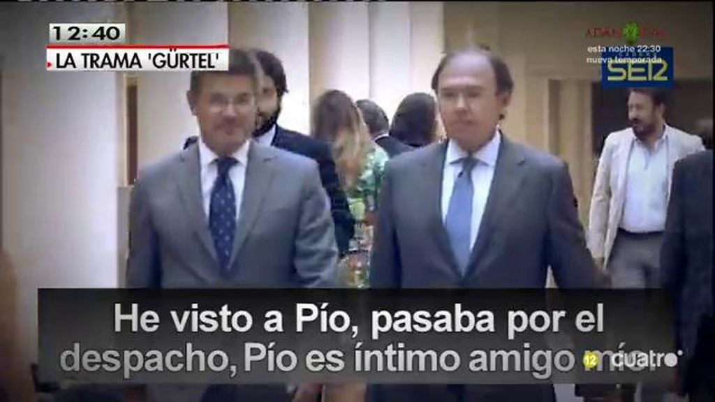 La exsecretaria de Correa dice que vio salir de su despacho a Pío García - Escudero