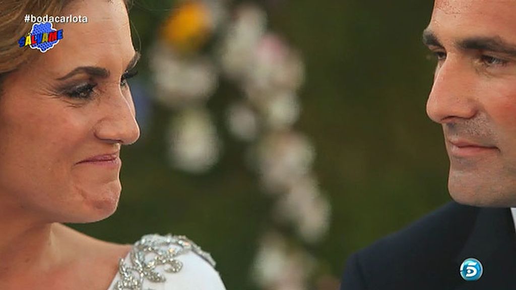 Colaboradores, directores, reporteros... El equipo, al completo en la boda de Carlota