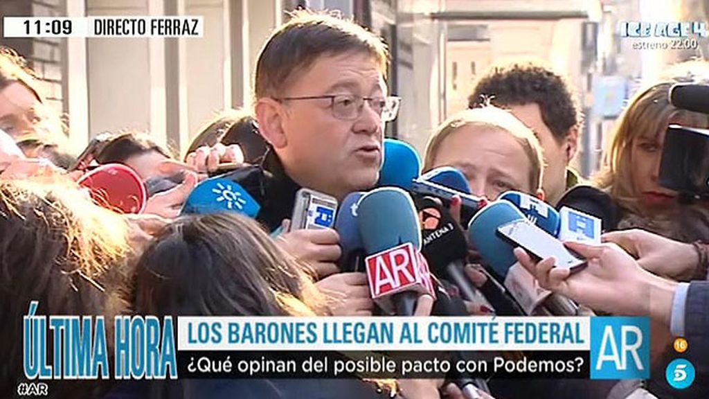 Ximo Puig: "El que más ha perdido ha sido el PP, pero aquí nadie ha ganado"
