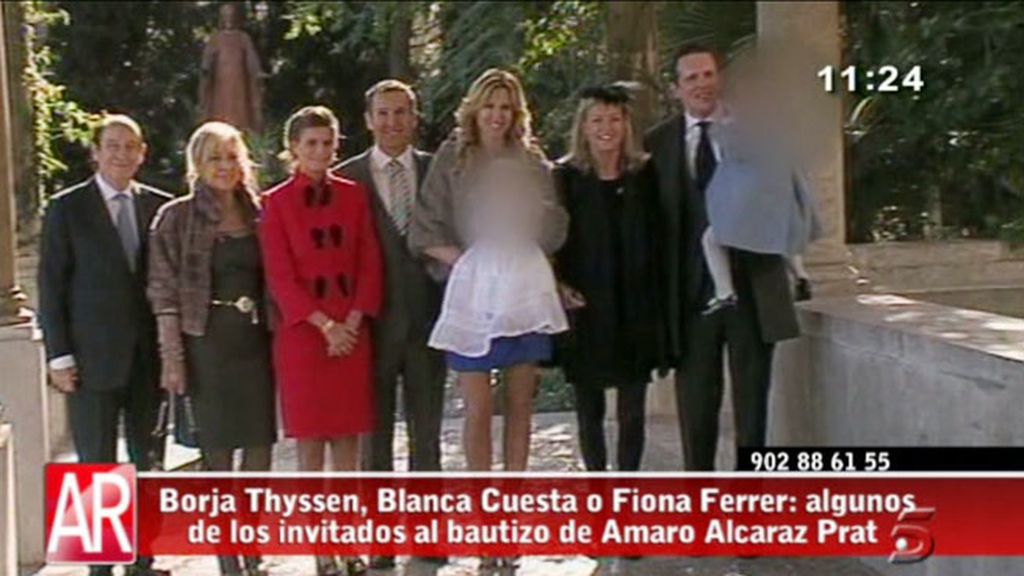 Durante la comida, Joaquín Prat dedicó unas cariñosas palabras a los amigos que acudieron al bautizo