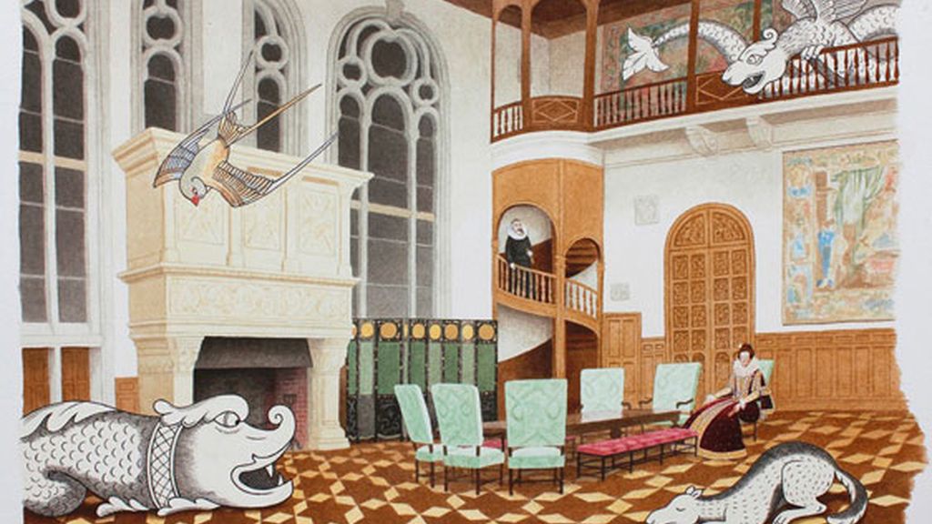 El mundo imaginario de la dibujante de Harry Potter