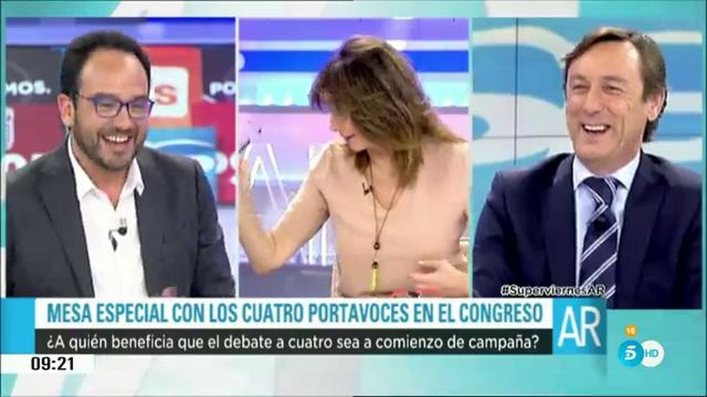 Antonio Hernando: "Si el día del debate hay partido, Mariano Rajoy no irá"