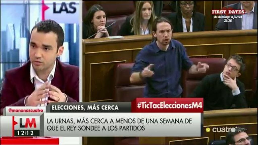 Pablo Yáñez (C’s): “Queda una semana y Rajoy decide si nos condena a nuevas elecciones o si se sienta a negociar”