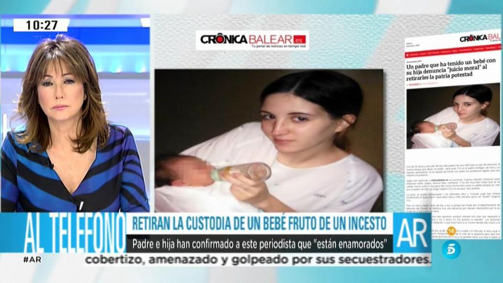 Los padres del bebé fruto de un incesto defienden su historia de amor