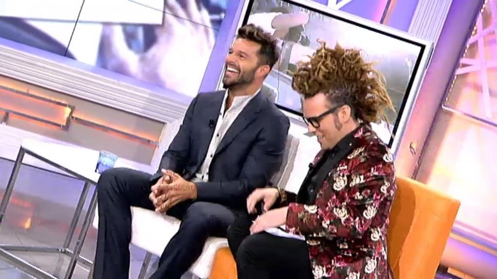 Ricky Martin demuestra a Torito que conoce muy bien a sus amigos