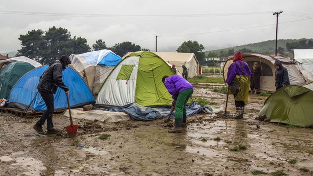 Tres meses después, se cierra el campamento de Idomeni