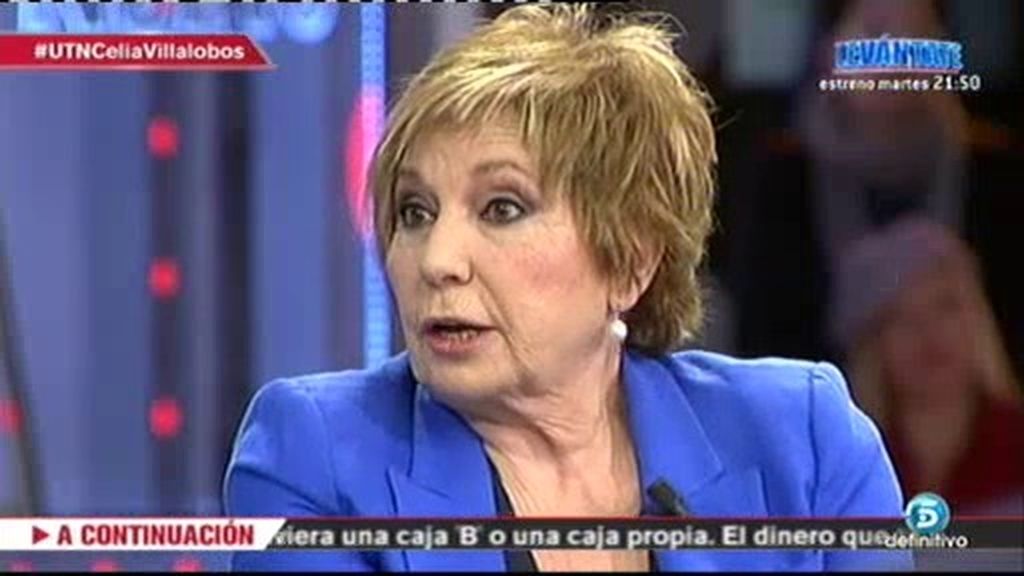 Celia Villalobos: "¡Estamos hasta las narices de gente como Luis Bárcenas!"