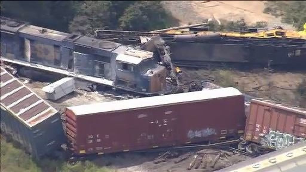 Dos muertos en un accidente de trenes en Arkansas