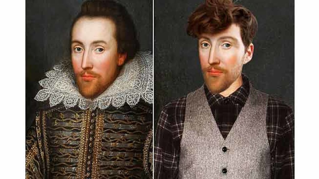 Shakespeare, un moderno con piercing y tupé