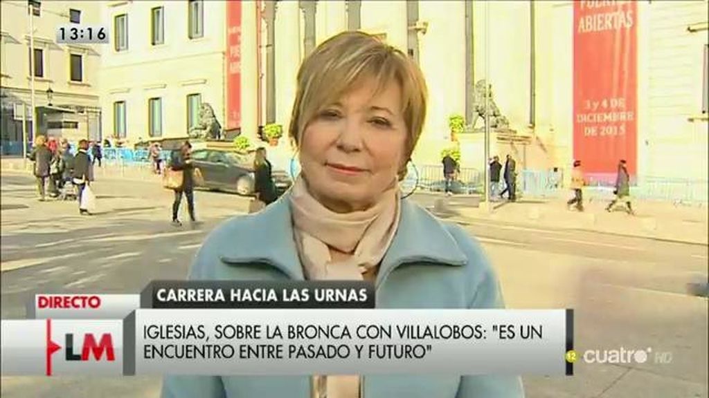 Villalobos: “Iglesias no puede decir que el PP es corrupto como si él fuera un ángel caído del cielo que ha venido a salvarnos”