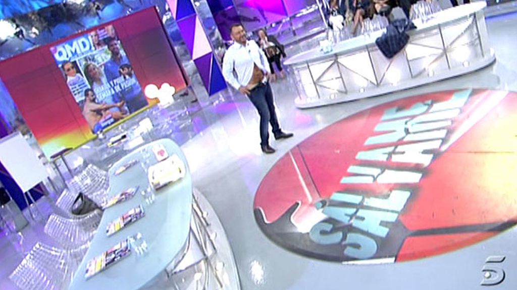 Jorge Javier nos dedica un streptease