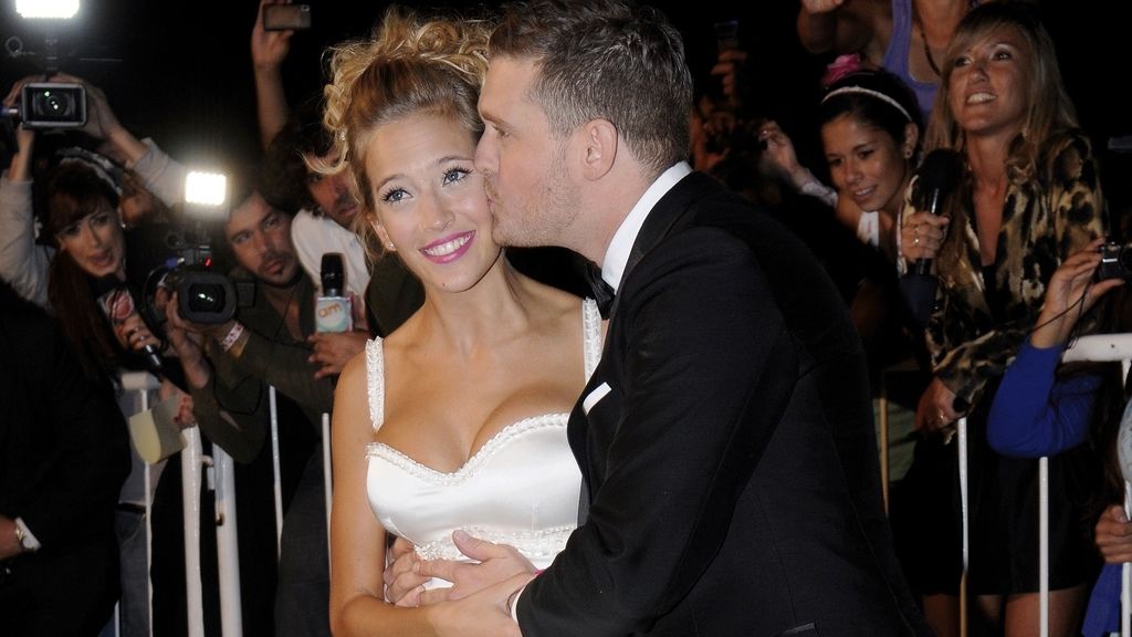 Michael Buble y Luisana Lopilato