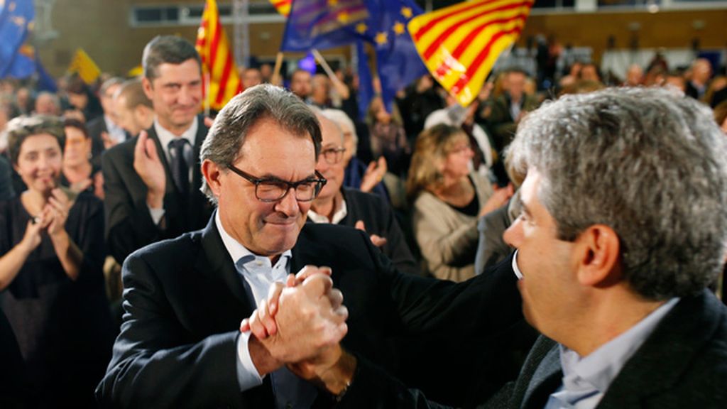 Cataluña entra de lleno en la campaña marcada por el desafío soberanista