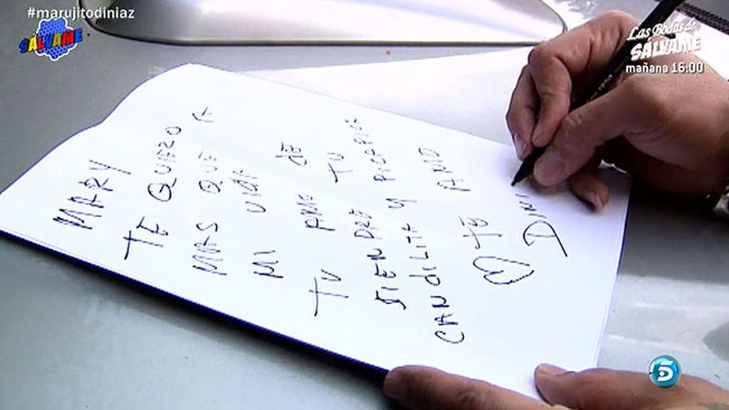 Asegura que se ha vuelto a enamorar tras ver el polígrafo de Marujita