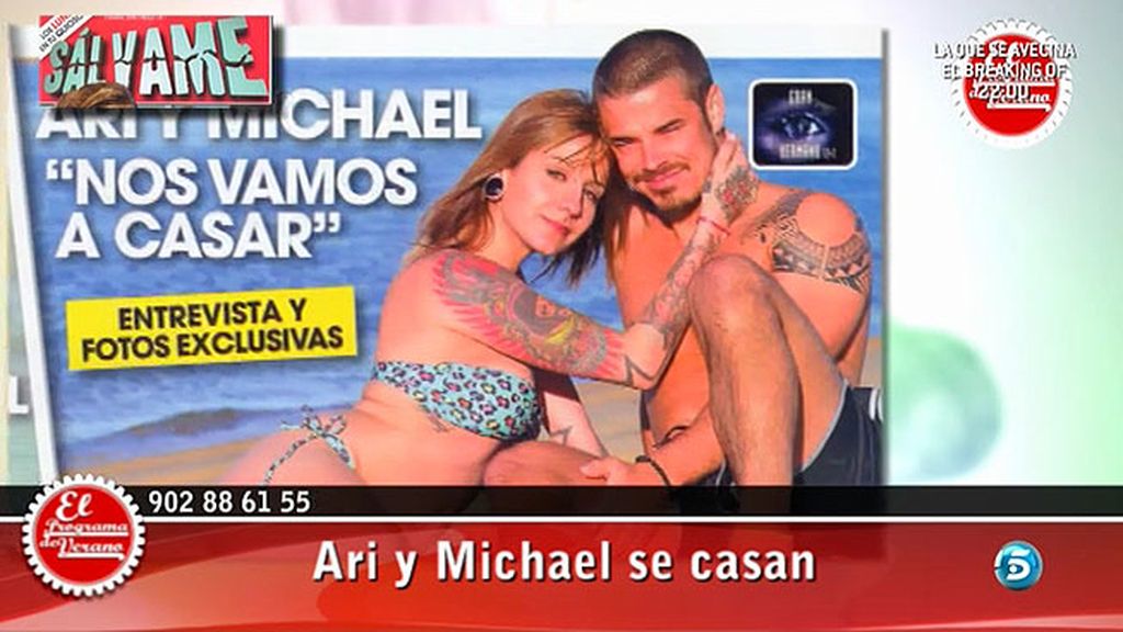 Ariadna y Micahel se casan