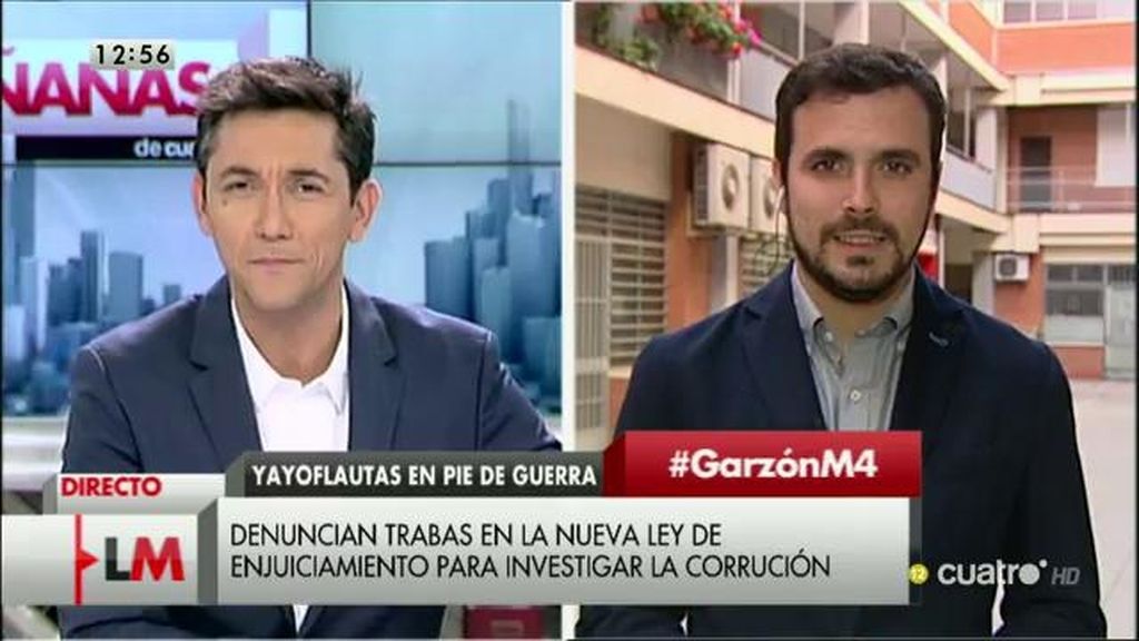 Alberto Garzón: “En redes ganamos los debates a los que no nos invitan”